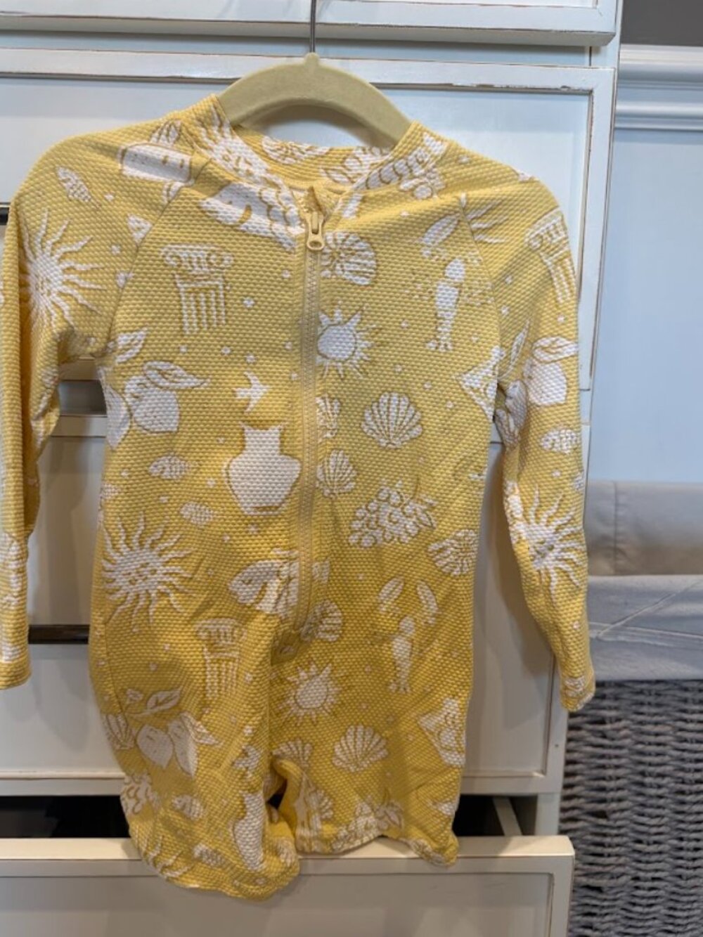 H&M Adorables Yellow Rashguard | 12M